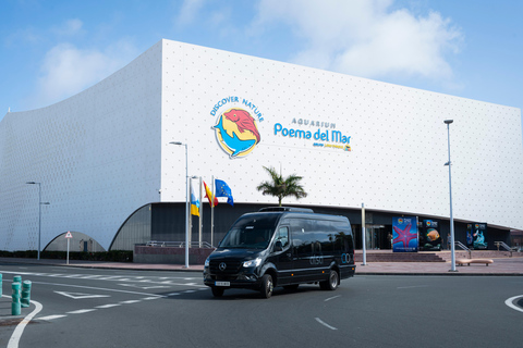 From the south: entry and round-trip transfer to Poema del Mar From the South: Admission Ticket and Round-Trip Transfer to Poema del Mar