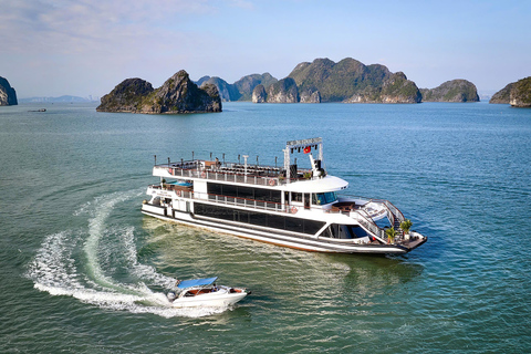 Hanoi: Halong Bay Full-Day Tour with 5-star Diamond Cruise
