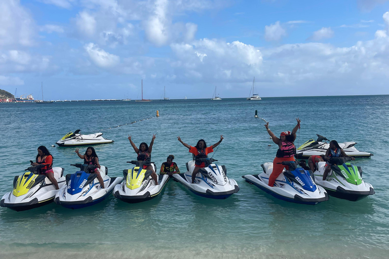 St. Maarten: Great Bay Jet Ski Rental St. Maarten: Great Bay Jet Ski Rental for 2