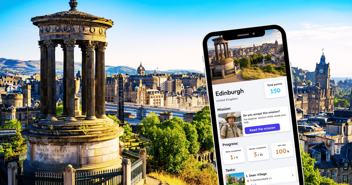Edinburgh: City Exploration Game and Tour on your Phone | GetYourGuide