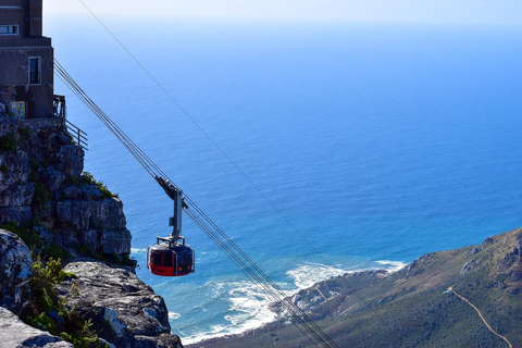 Kaapstad: Ticket voor de kabelbaan naar de Tafelberg met transfer