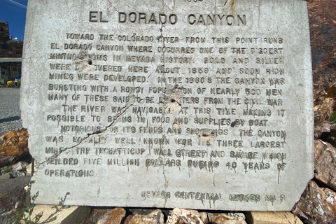 Las Vegas: El Dorado Canyon, Ghost Town and Gold Mine Tour