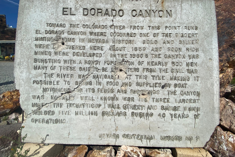 Las Vegas: El Dorado Canyon, Ghost Town and Gold Mine Tour