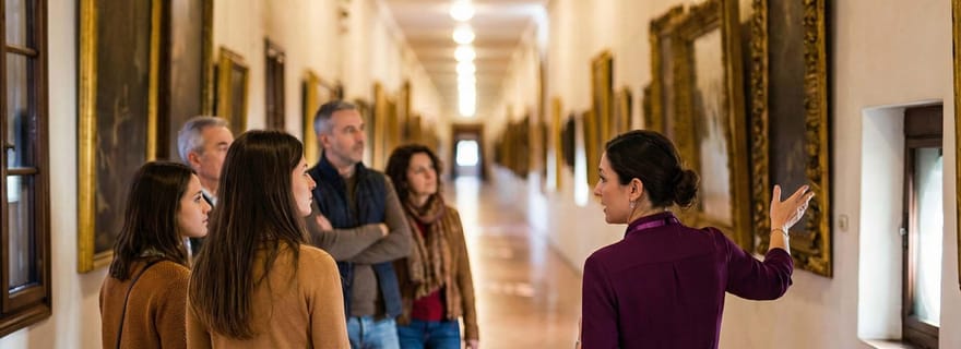 Florence : visite guidée de la galerie des Offices et du corridor de Vasari