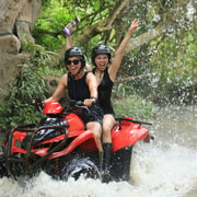 Ubud ATV Quad: Flying Bridge, Cave, Waterfalls & Mud Trails