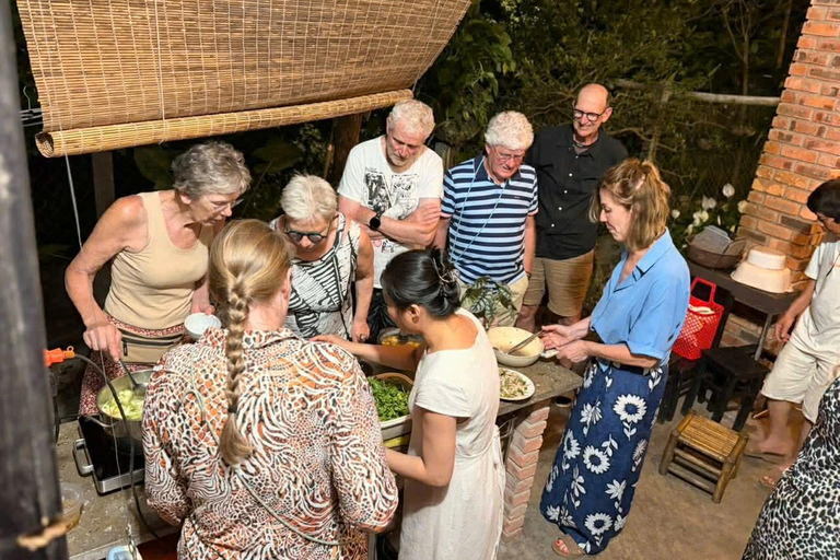 Hue Home Cooking Class with Garden Dining Experience