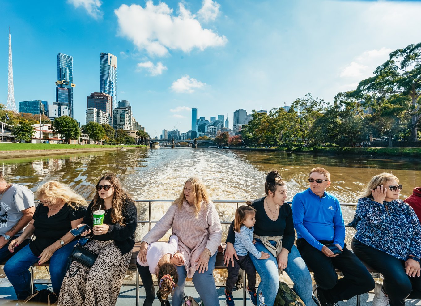 Melbourne: 2-timers flodkrydstogt med byens højdepunkter