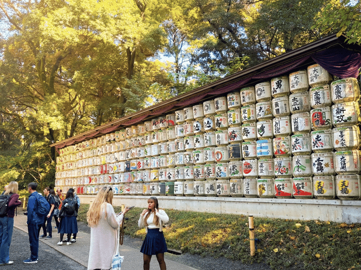 Tokyo : sanctuaire Meiji-Jingu, forêt et jardin impérial