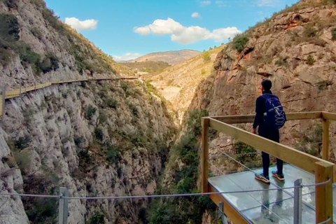 Calpe till Relleus spännande Canyon Walkway