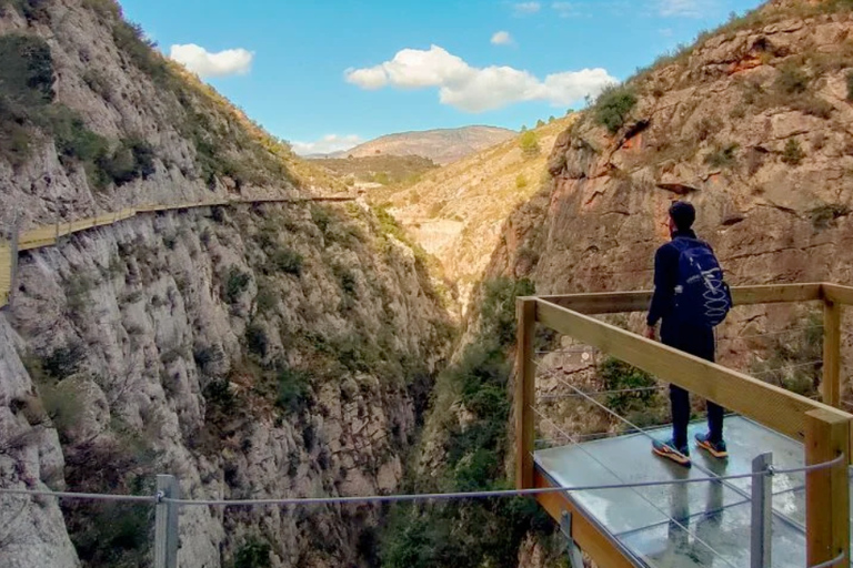 Calpe till Relleus spännande Canyon Walkway