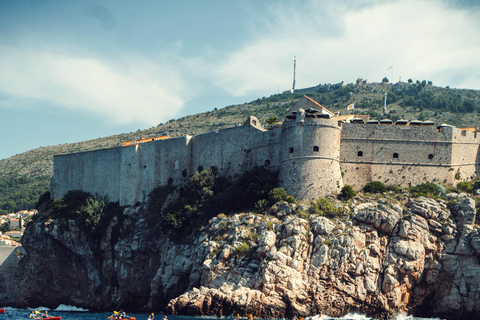Dubrovnik: Passeio de caiaque e mergulho com snorkel à tarde