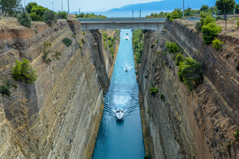 Athènes : Canal de Corinthe et Olympie antique - Excursion privée