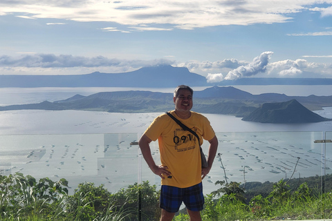 私人观光：大雅台高地和塔尔火山游船私人观光：大雅台中部地区和塔尔火山游船