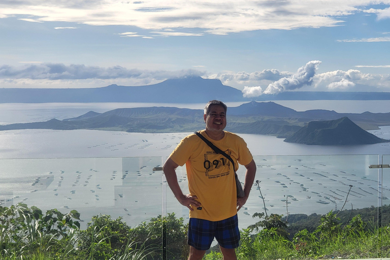 私人观光：大雅台高地和塔尔火山游船私人观光：大雅台中部地区和塔尔火山游船