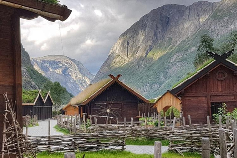 Bergen: Guided tour to Njardarheimr Viking Village Departure from Jekteviken Cruise Port, Bergen