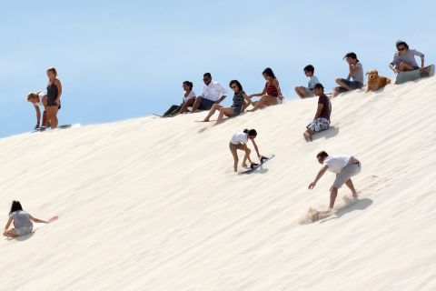 From Agadir/Tamraght/Taghazout: Sandoarding in Sand Dunes