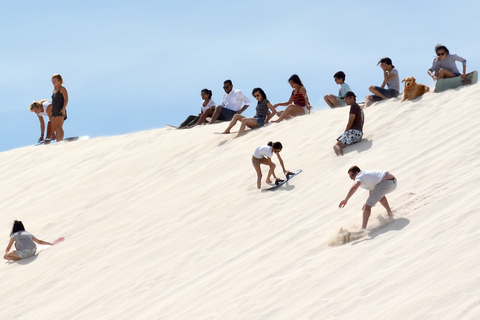 De Agadir/Tamraght/Taghazout: Sandoarding em Dunas de Areia