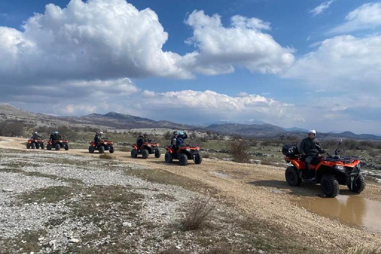 Da Spalato: Tour Safari ATV QuadOpzione doppio pilota