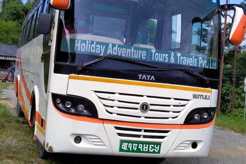 Pokhara-Kathmandu BusPokhara naar Kathmandu Bus