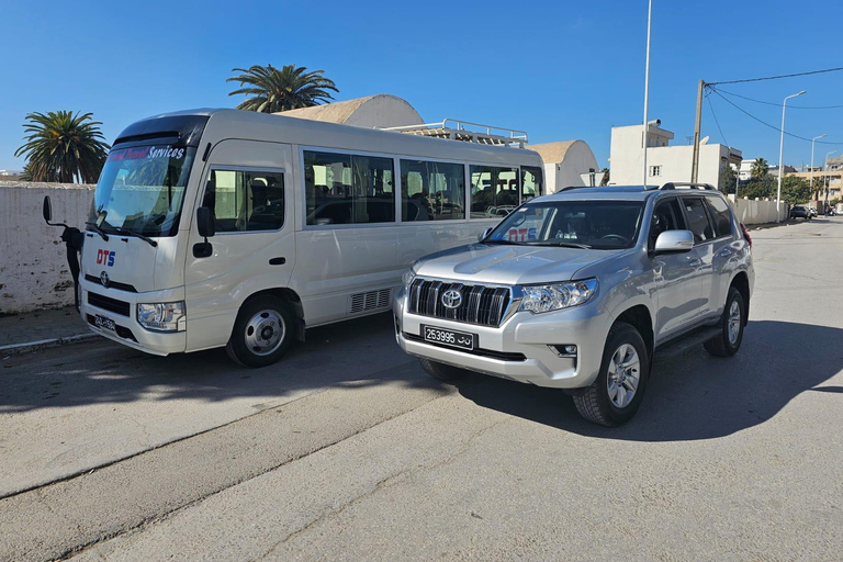 Túnez Medina Cartago Sidibousaid: dep desde el hotel o ⛴️Recogida disponible en Sousse y Monastir con tasas añadidas