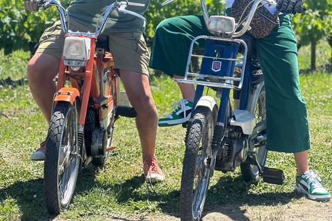 Saint-Emilion: gite e visite in motorini d&#039;epocaSaint-Emilion: gite e visite in motorini vintage