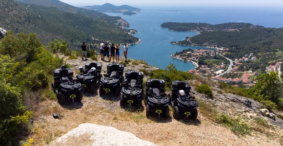 Dubrovnik: 2-stündige ATV-/Quad-Safari durch die Landschaft mit Abholung