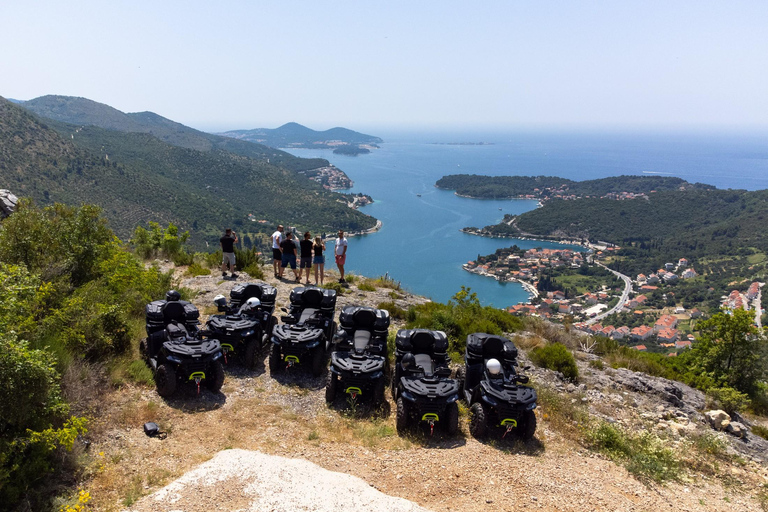 Dubrovnik: 2 Hour Countryside ATV/Quad Safari with pickup Solo ATV ( Single Driver )