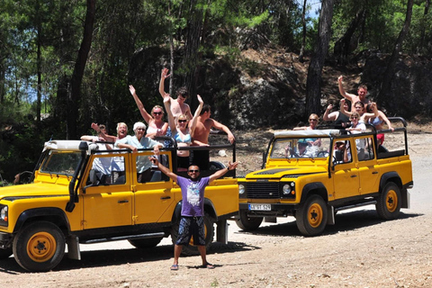 Antalya Outdoor Adventure: Raften, Jeep &amp; Quad met lunchSuper Combo 4-in-1-pakket