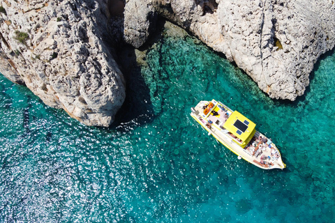 Protaras: La crociera del giorno pigro con la Yellow Boat Cruises