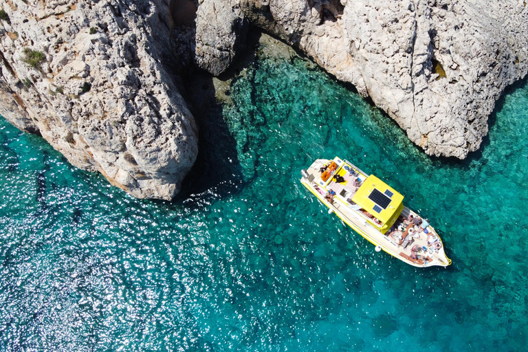 Protaras: El Crucero del Día Perezoso con Los Cruceros del Barco Amarillo