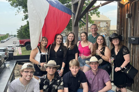 Fort Worth: Stockyards History Tour Pub Crawl Beer Bundle (Tour with 4 Draft Beers)