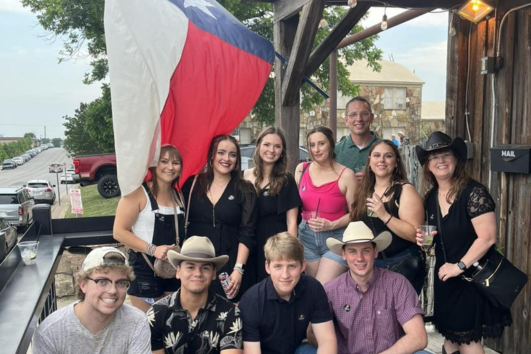 Fort Worth: Stockyards History Tour Pub Crawl Beer Bundle (Tour with 4 Draft Beers)