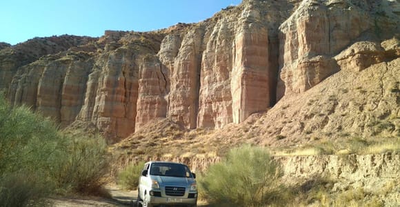 4x4 Los Coloraos Día completo Desert Tour Gorafe
