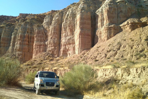 4x4 Los Coloraos Día completo Desert Tour GorafeTour del deserto di Los Coloraos in 4x4 Gorafe