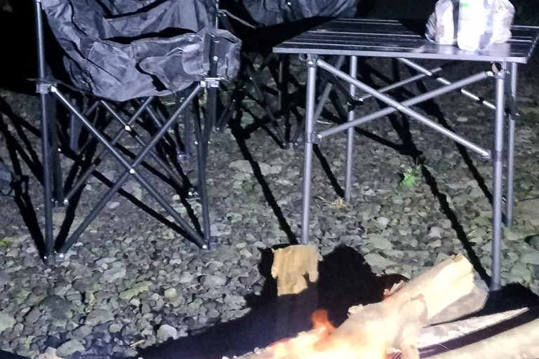 Yogyakarta: Merapi Lava View with Jeep Night Tour & campfire