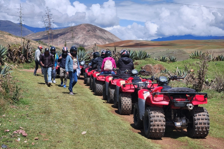 Van Cusco: ATV-tour naar Moray en de zoutmijnen van MarasTour en Cuatrimotos a Moray en las Minas de Sal de Maras