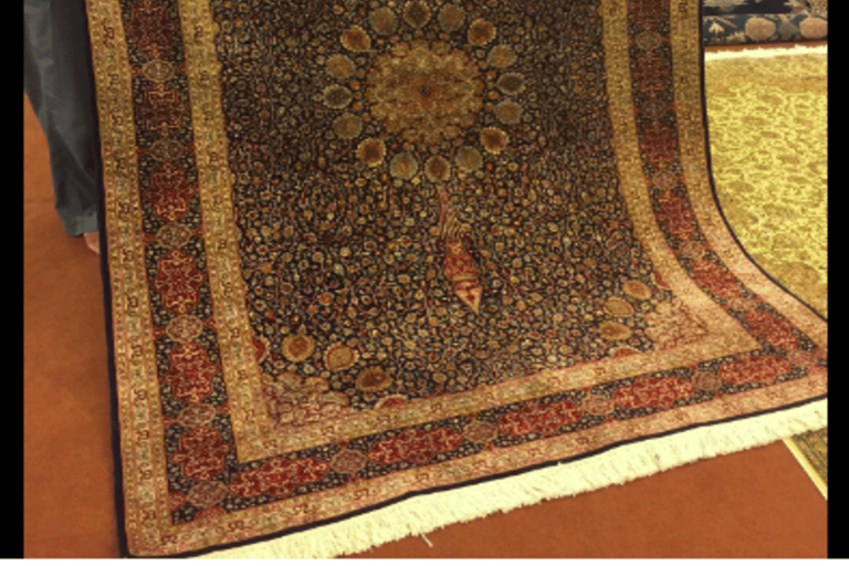 Mughal Carpet Co. Agra :- Visite de démonstration de tapis faits à la main