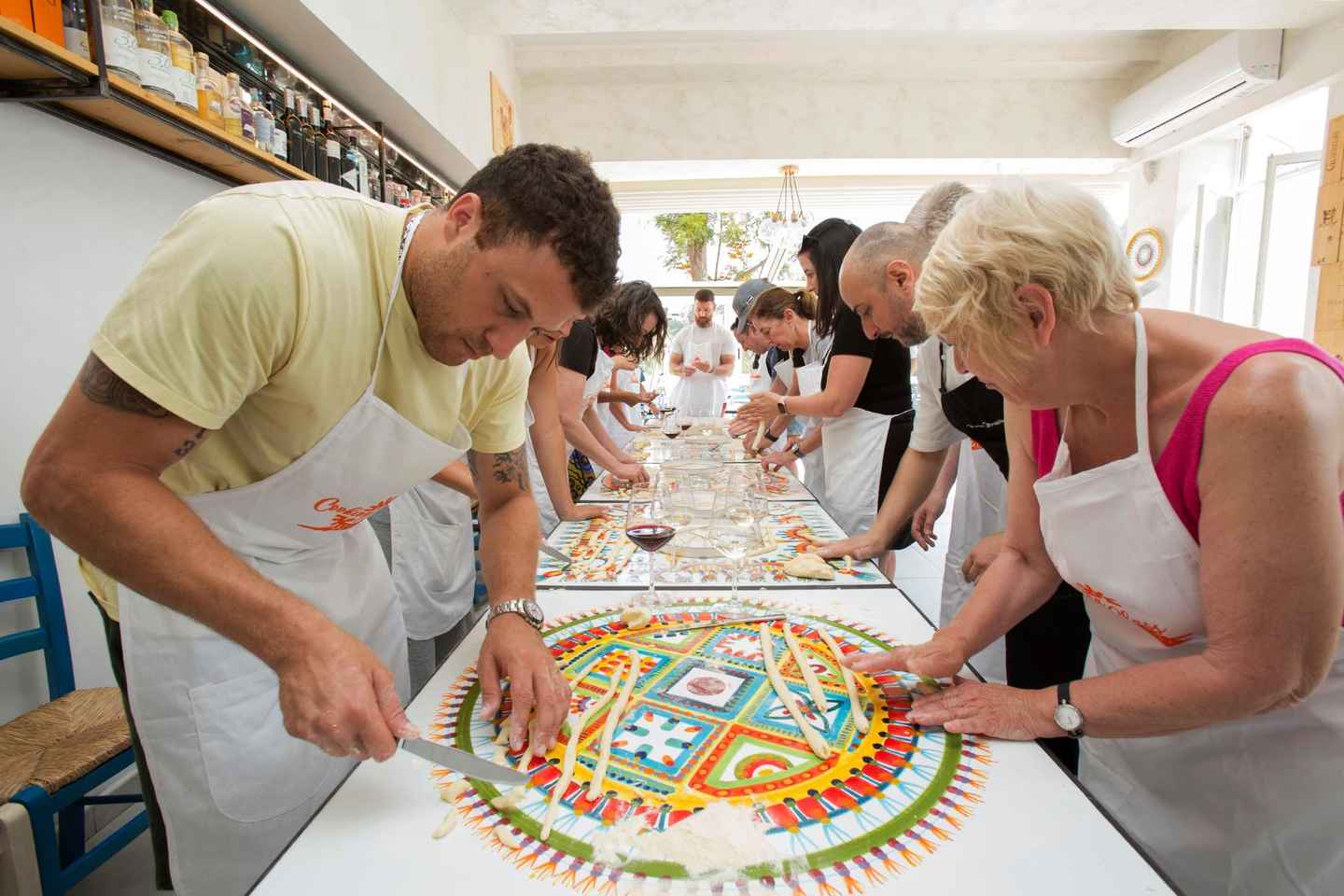 Cours de cuisine sicilienne à Taormina avec marché local