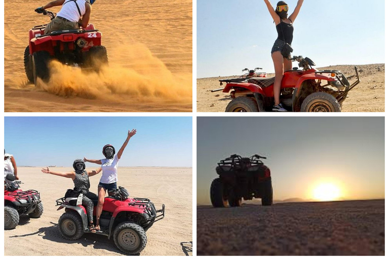 Jeddah: Experiencia en quad por el desierto con traslado