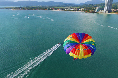 Soar Above Langkawi: Parasailing On Boat Parasailing On Boat SINGLE FLYER