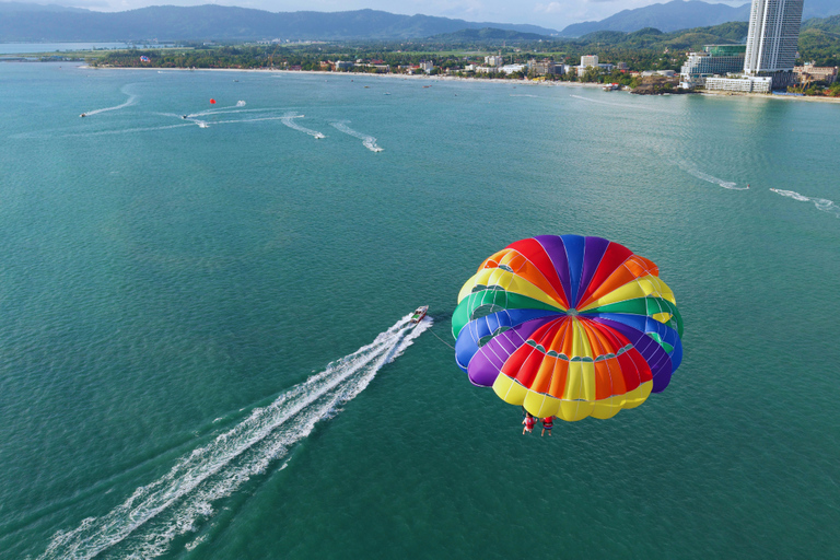 Soar Above Langkawi: Parasailing On Boat Parasailing On Boat SINGLE FLYER