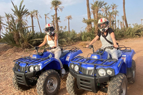 Marrakech : Excursion dans le désert d'Agafay en quad, à dos de chameau et au bord de la piscine avec déjeuner