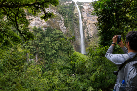 From Chachapoyas: Gocta Waterfall Hike with Lunch & Transfer
