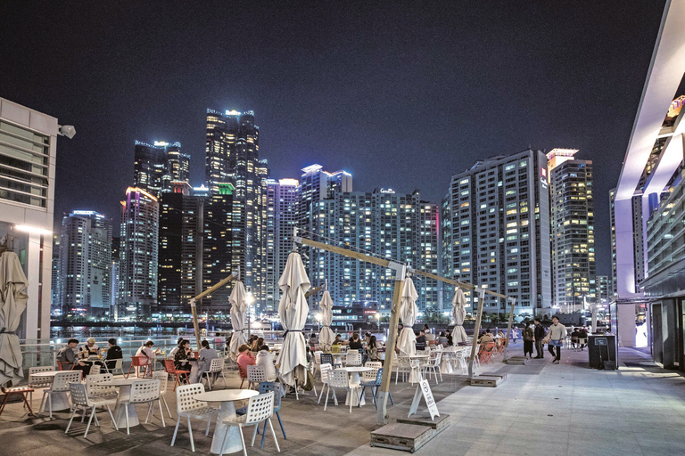 Busan SkyCapsule Sonnenuntergangs- und Nachttour: The Bay 101 Songdo und mehrGemeinsame Tour ab der U-Bahn-Station Seomyeon, Ausgang 12