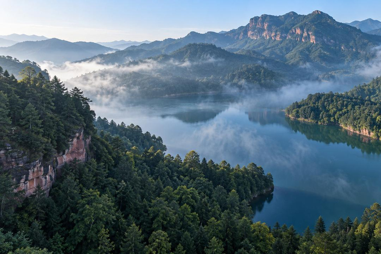Chongqing: Simian Mountain Tickets & Scenic Experiences Simian Mountain: Admission + Honghai Lake Cruise