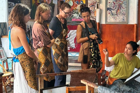 Yogyakarta : Atelier de Batik avec prise en charge et retour à l&#039;hôtelForfait moyen Atelier Batik