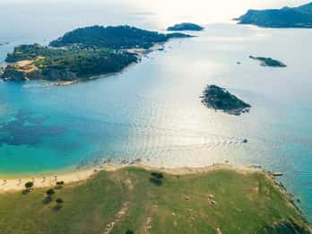 Halkidiki: Private Cruise to Ammouliani & Drenia Islands