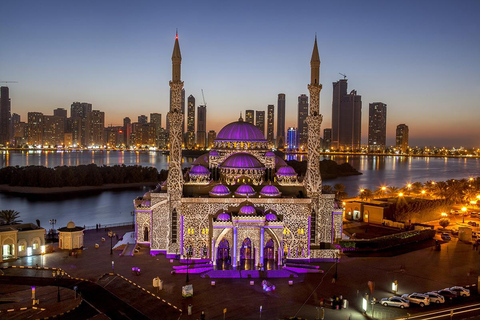 From Dubai: Sharjah Evening Tour with Hotel Pickup