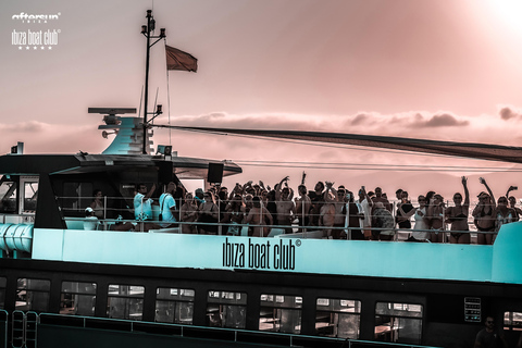 Ibiza: Sunset Boat Party with Unlimited Drinks and DJBoat Party with Unlimited Drinks