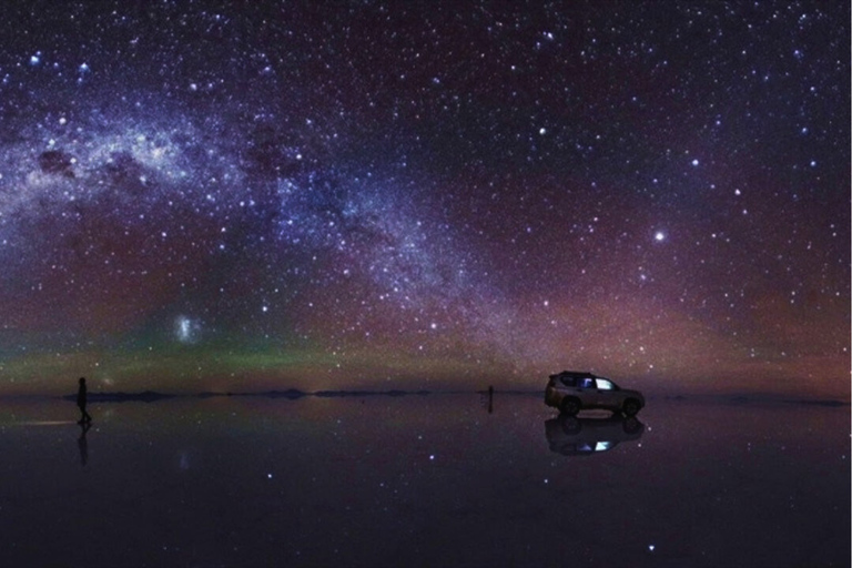 Uyuni: Salt Flats Sunset and Stargazing Tour